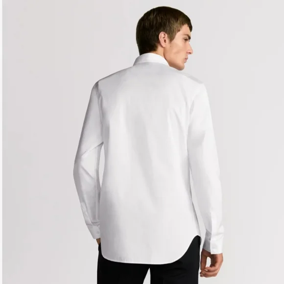 DIOR HOMME　4HH1050805 スタンドカラー長袖シャツ 　白　38 ディオールオム 長袖シャツ メンズ SIZE 38 (S) Dior HOMME 中古